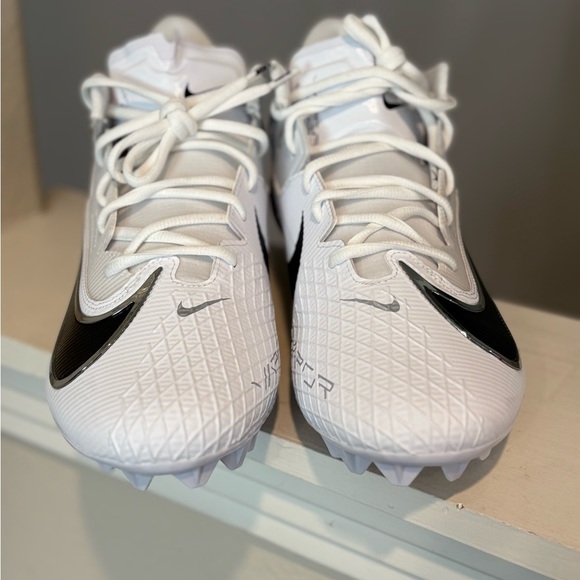 Men's Nike Vapor Edge Elite 2 Carbon White Black Silver FZ4268-100 Size 13 - Picture 7 of 9